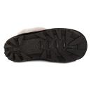 Ladies Alice Sheepskin Slipper Black with Dove Extra Image 3 Preview